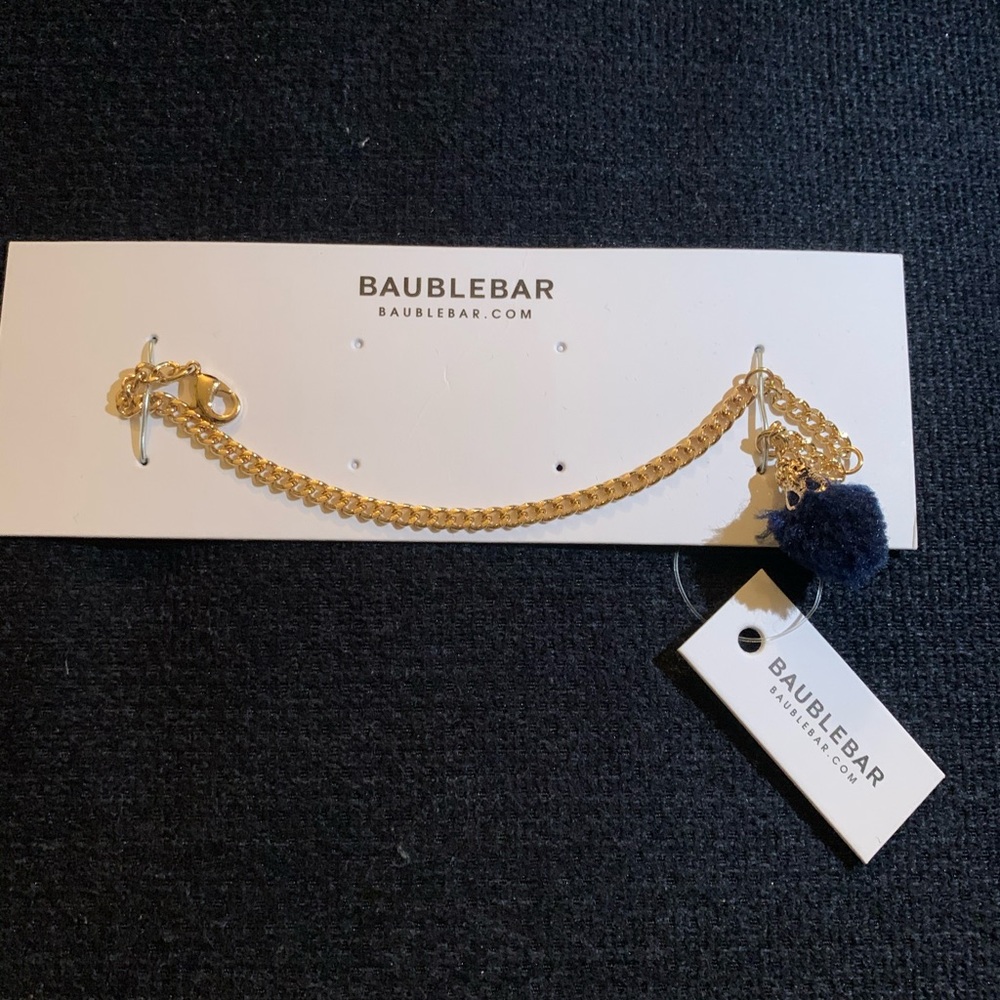 Gold Pom Pom bracelet
